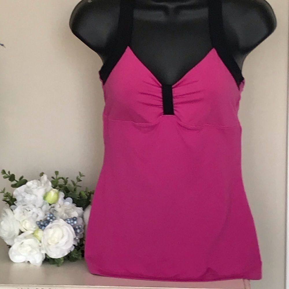 💙Avia Athletic Workout Tank Fuscia size Small‎